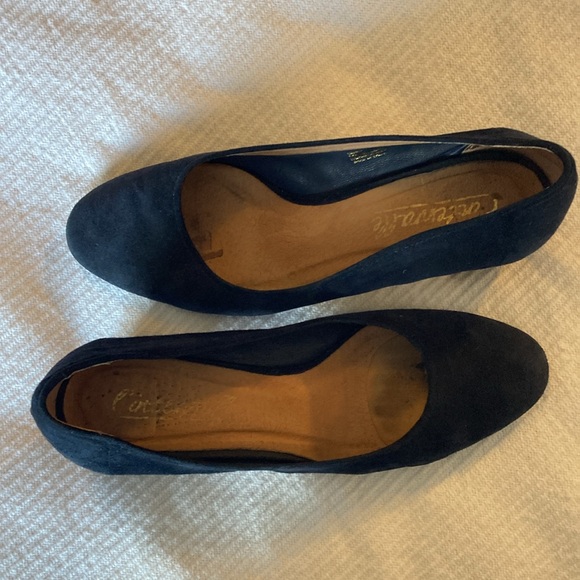 L’intervalle navy suede pumps - Picture 2 of 5